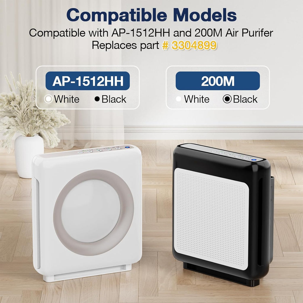 AP-1512HH HEPA Replacement Filter for Coway AP-1512HH AP1512HH Mighty Air Purifier, AP-1512HH-FP