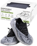 100Pcs(50 Pairs) Non-Woven Shoe Covers Disposable Non Slip for Indoors, Breathable | Durable | Boot