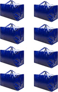 VENO 8 Pack Moving and Storage Bags, Heavy Duty, Alternative to Moving Boxes, Large Packing Totes