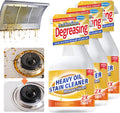 Kitchen Heavy Oil Cleaner, 2025 Newly Upgraded Heavy Duty Oil Stain Remover, 500 ML Multipurpose
