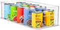 Plastic Food Storage Clear Container Bin with Handles for Organizing Kitchen, Pantry, Refrigerator