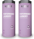 HEX Performance Laundry Detergent, Lavender, 100 Loads (Pack of 2) - Designed for Activewear