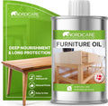 Nordicare Wood Oil Colorless - Premium Walnut Oil, Teak Oil, Wood Oil Furniture for Oak, Beech
