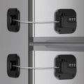 Refrigerator Lock, Combination Lock for Refrigerator Cabinets, Drawers, Heavy Duty Fridge Lock