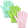 Patelai 3 Pairs Microfiber Plant Dusting Gloves Leaf Cleaning Gloves for Indoor Plants, Blinds