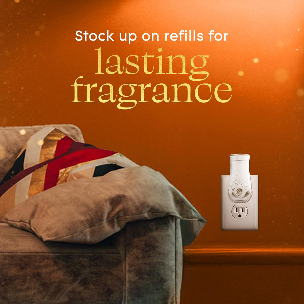 Glade PlugIns Refills Air Freshener, Pumpkin & Ginger and Pomegranate & Currant, Scented and