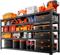 Storage Shelves Heavy Duty, 60" L x 24" W x 78" H Garage Storage Shelves Unit Loads 3700LBS, 5-tier