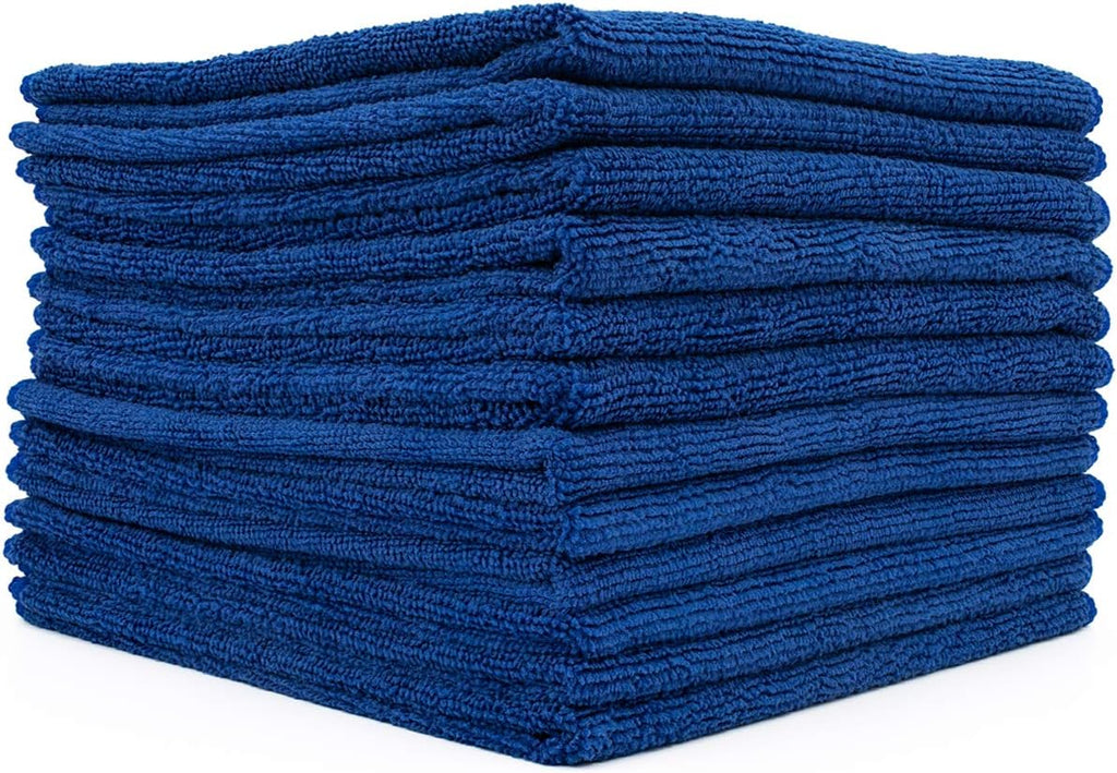 The Rag Company - All-Purpose Microfiber Terry Cleaning Towels - Commercial Grade, Highly
