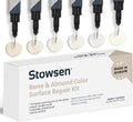 Bone & Almond Color Surface Repair Kit - Fix Chips & Defects in Minutes | Repair Tiles Bathroom