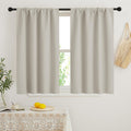 RYB HOME Blackout Curtains for Bedroom, Small Window Shades Thermal Insulating Privacy Drapes for