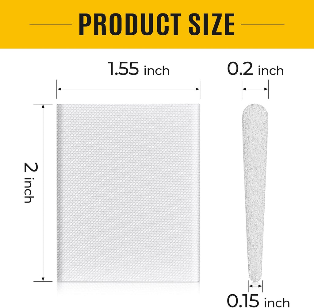 Zonon 64 Pieces Door Corner Seal Weatherstripping Exterior Door Frame Seal Draft Stopper Adhesive