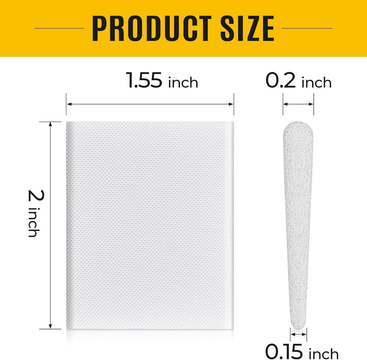 Zonon 64 Pieces Door Corner Seal Weatherstripping Exterior Door Frame Seal Draft Stopper Adhesive
