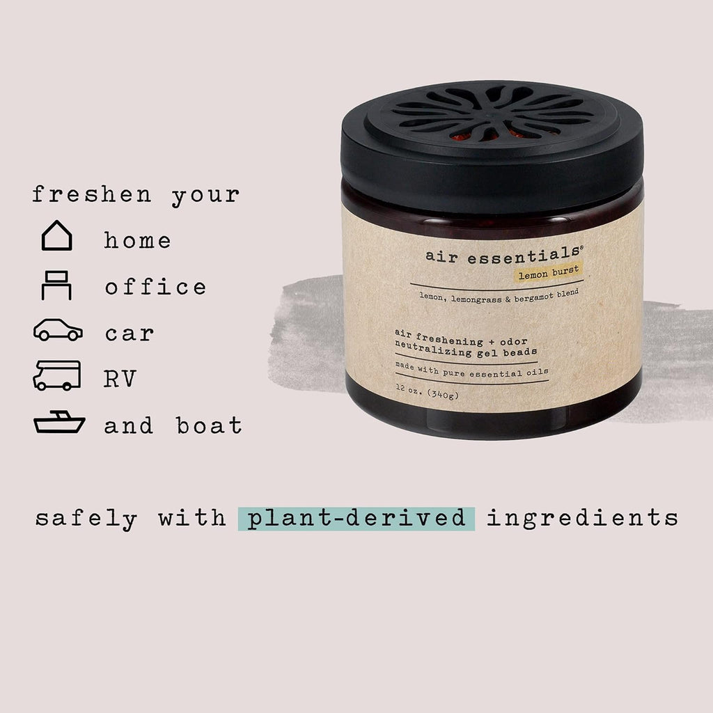 Air Essentials Air Freshener & Odor Neutralizer Gel Beads - 12 oz, Pack of 2 - Odor Eliminator
