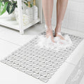 Shower Mat Non Slip Bathtub Mat - 27 x 16 Inch Eco-Friendly Soft Bath Mat for Tub Non Slip Shower