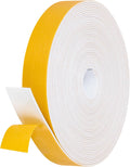 32Feet Weather Stripping Seal (1 Inch X 1/16 Inch) for Door Window, High Density Foam Tape