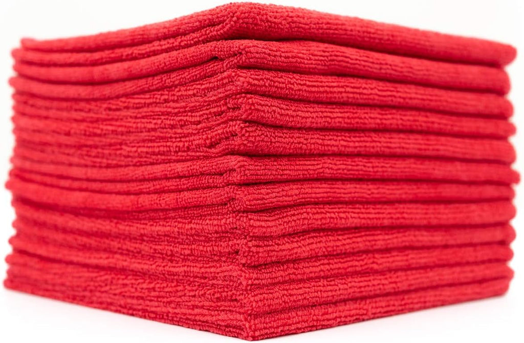 The Rag Company - All-Purpose Microfiber Terry Cleaning Towels - Commercial Grade, Highly