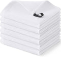 Homaxy 100% Cotton Waffle Weave Dish Cloths - 6 Pack Soft and Absorbent Dish Towels - 12 x 12