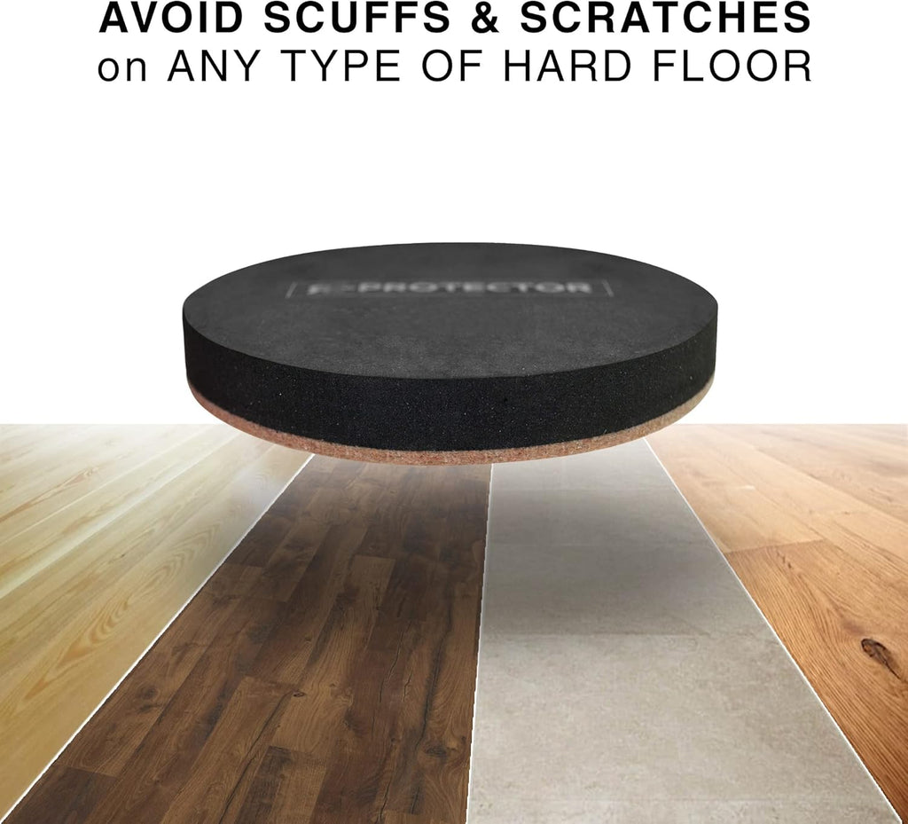 Felt Furniture Sliders Hardwood Floors X-PROTECTOR – 24 PCS 2 1/2 inch Furniture Sliders – Heavy
