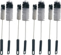 NewFerU Wire Bottle Cleaning Brush Set Small Large Thin Long Handle, Utility Cleaner Bendable