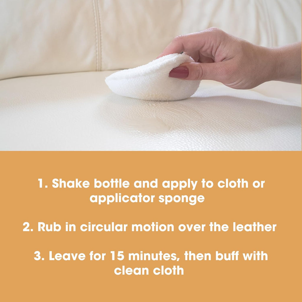 Furniture Clinic Leather Protection Cream | 2-in-1 Leather Conditioner & Waterproofing Protector