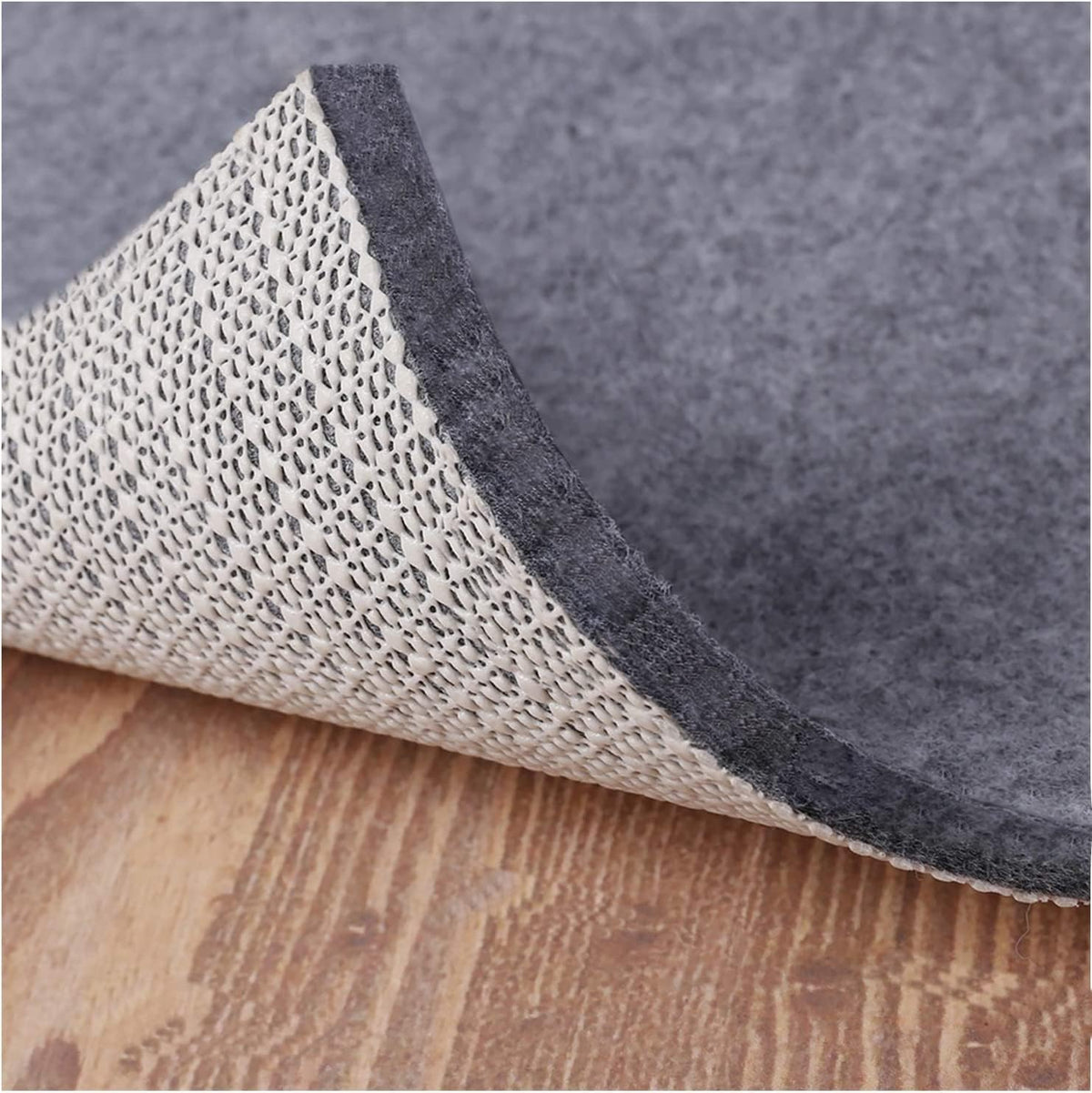 Non Slip Rug Pad Grippers - 2x4, 1/4" Thick, Felt + Rubber Double Layers Area Carpet Mat Tap