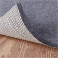 Non Slip Rug Pad Grippers - 7x10, 1/4" Thick, Felt + Rubber Double Layers Area Carpet Mat Tap