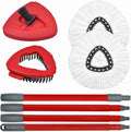 Spin Mop Heads Replacements for O Ceda EasyWring 1-Tank System, 2 Microfiber Mop Head Refills