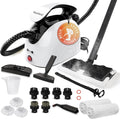 Steam Cleaner, Handheld Steamer with 21 Accessories, 248°F High-Temperature Steam for Floors