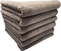 Plush Edgeless Microfiber Towel for Car, Soft Drying Wash Detailing Buffing Polishing Towel, 530