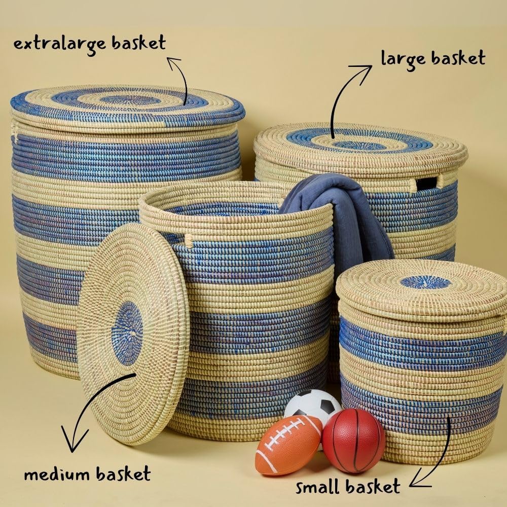 Storage & Organization - Laundry Basket, Bedroom Hamper, Nursery Toys Bin, Living Room Blankets