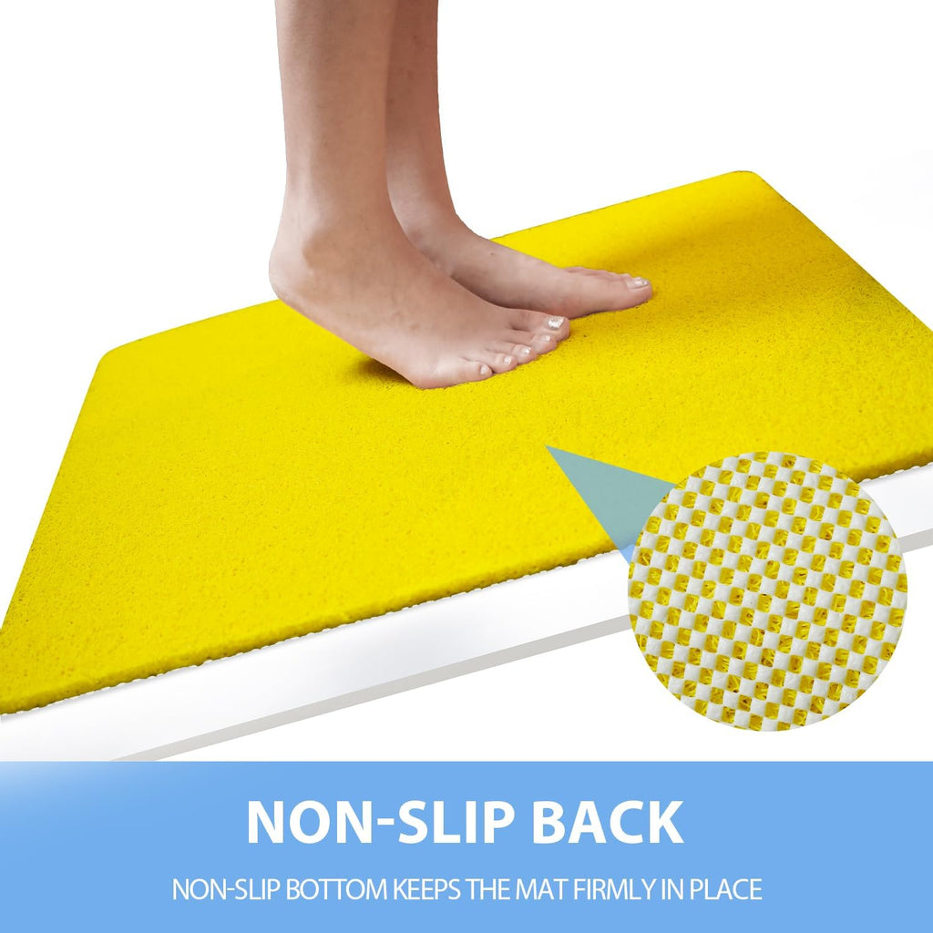 Non-Slip Bathtub Mat, Anti Slip Shower Mat, Fast Drying Bathtub Mats, Foot Scrubber Mat, Anti Slip