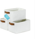 OrganiHaus Small Fabric Storage Bins for Shelves 12x8in, Closet Storage Baskets for Shelf