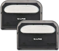 Alpine Toilet Seat Cover Dispenser - 2 Pack Wall Mount Disposable Toilet Seat Cover Holder for