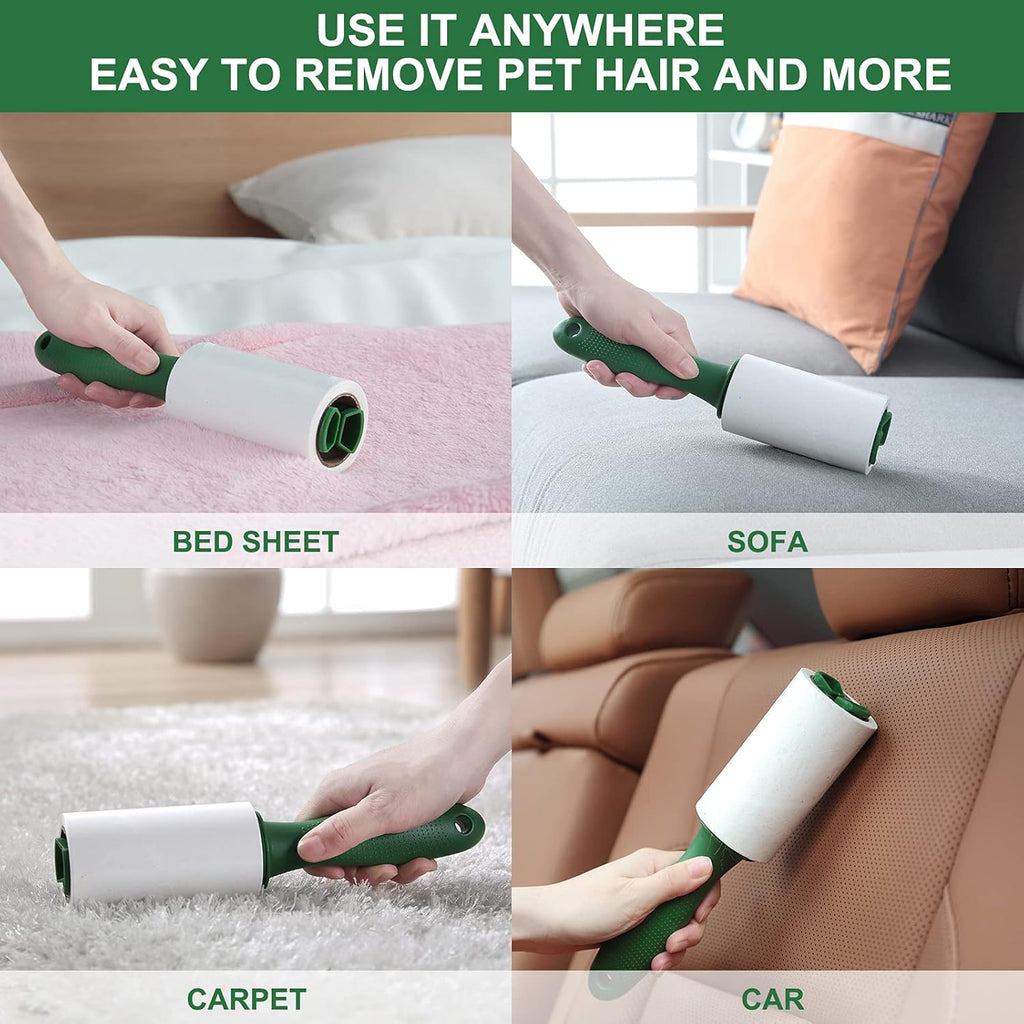 Fedicelly Lint Rollers Pet Hair Extra Sticky Furniture,Cat Dog Hair Remover Laundry Clothes