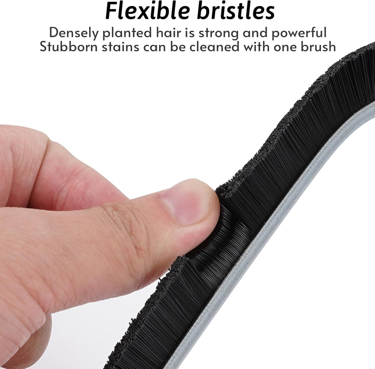 Crevice Cleaning Brush, Hard Bristle Grout Brush Gap Cleaner Tool for Tight Groove Spaces, Kitchen