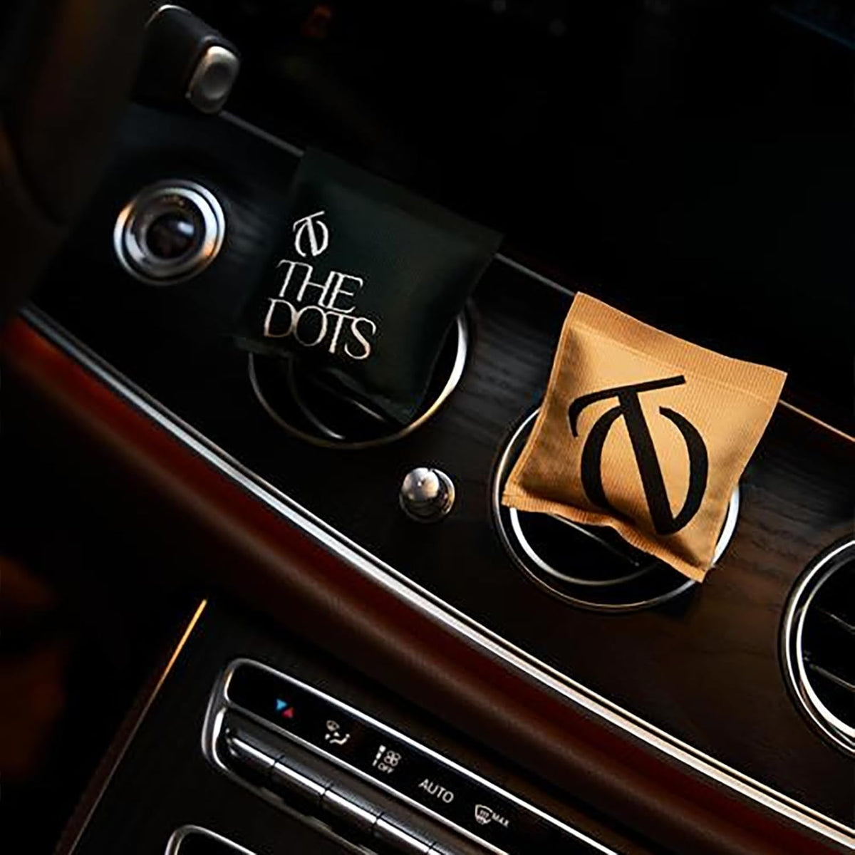 THEDOTS Series 3 Pack Fabric Car Vent Clips Gift Set, 3 Scents, Long-Lasting Scent, Luxury Car Air