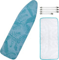 Dalykate Ironing Board Cover and Pad, 15" x 54", Thick Padding, Elastic Edge, Scorch & Stain