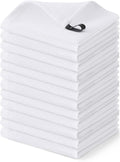 Homaxy 100% Cotton Waffle Weave Dish Cloths - 12 Pack Soft and Absorbent Dish Towels - 12 x 12