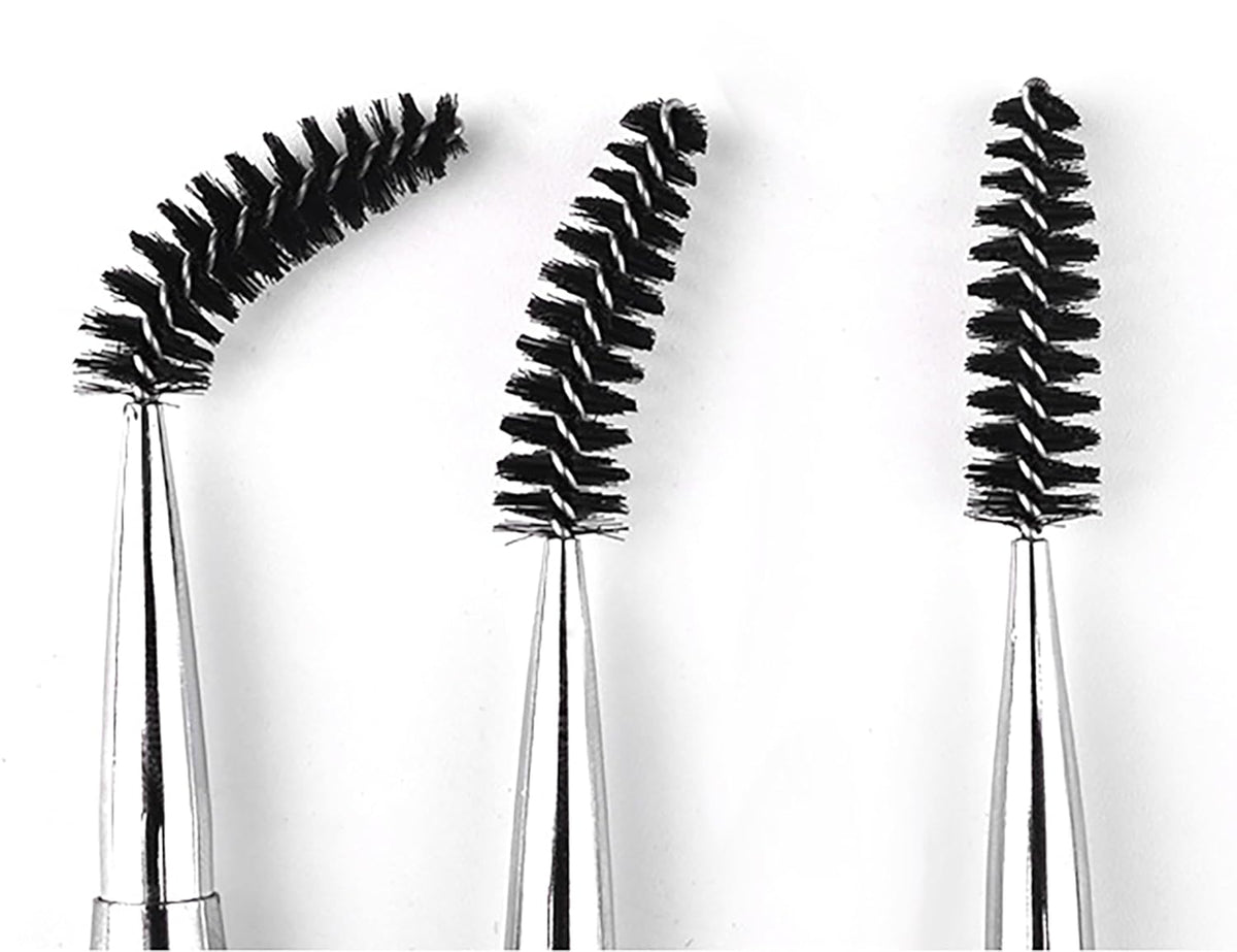 2PCS Mascara Brushes Eyebrow Eyelash Brushes Mascara Wands Applicators Eye Brushes Portable