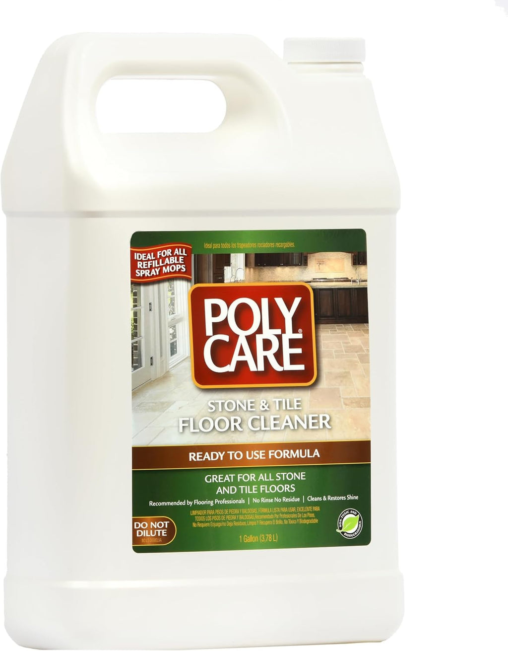 Stone & Tile Floor Cleaner Refill - 128 fl oz - Fresh- Refill for Spray Mops and Spray Bottles