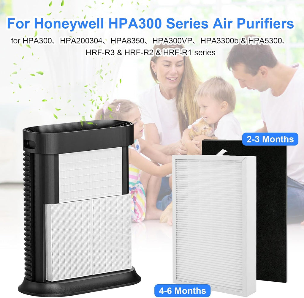 HPA300 HEPA Filter Replacement for Honeywell HPA300 Series Air Purifiers HPA300,Compatible