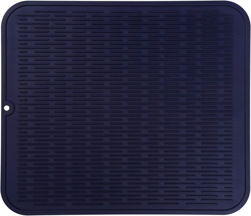 Silicone Dish Drying Mat for Multiple Usage,Easy clean,Eco-friendly,Heat-resistant Silicone Mat for