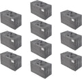 VENO 10 Pack Moving and Storage Bags, Heavy Duty, Alternative to Moving Boxes, Large Packing Totes