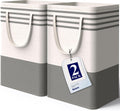Kitsure Laundry Hamper - 2-Pack Collapsible Laundry Baskets with Well-Stitched Handles