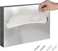 Toilet Seat Cover Dispenser,Commercial Stainless Steel Brushed Toilet Seat Cover Holder for