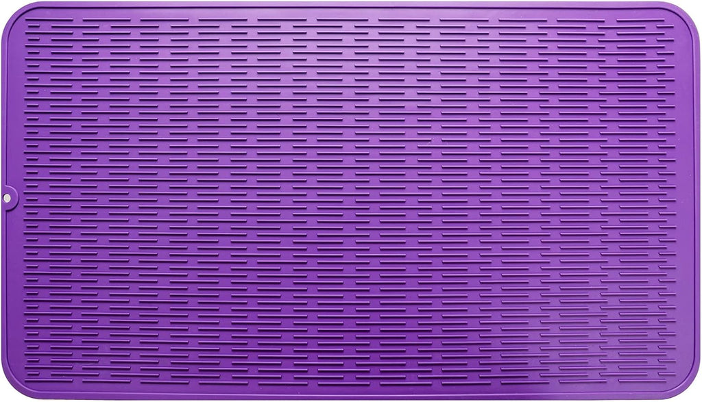Silicone Dish Drying Mat for Multiple Usage,Easy clean,Eco-friendly,Heat-resistant Silicone Mat for