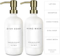 Emerson Soap Dispenser, Dish Soap Dispenser for Kitchen, Soap Dispenser Bathroom Set, Hand Soap