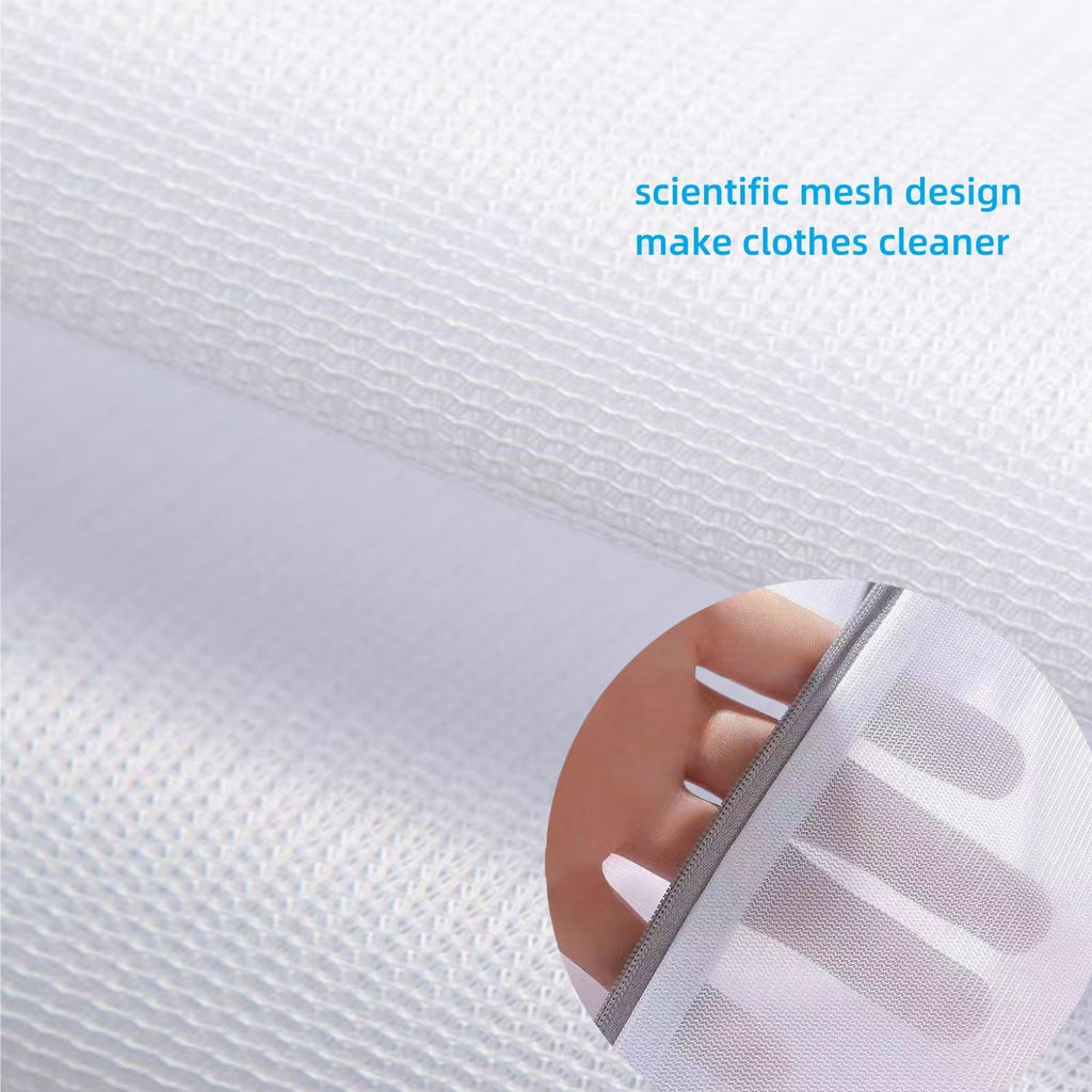 8 Pcs Lingerie Bags for Washing Delicates(2XXL 2XL 4L) Mesh Laundry Bags for Washing Machine
