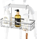 DELLAN Hanging Shower Caddy, Shower Rack with Hooks for Shower & Bath Chair, Bathroom Shower Basket