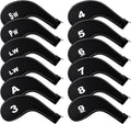 Golf 12pcs Thick Synthetic Golf Iron Head Covers Set Headcover Fit All Brands Callaway Ping